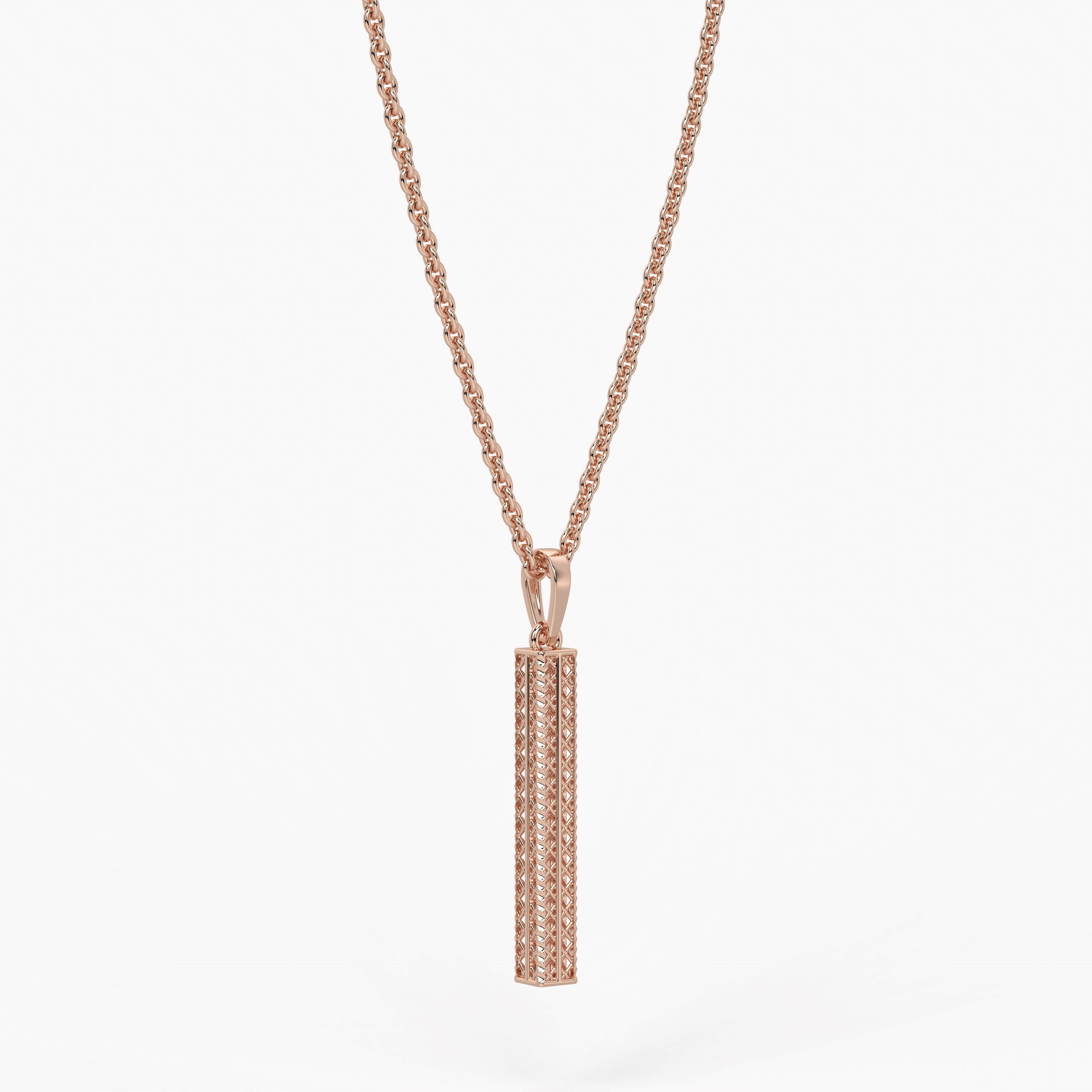 Lattice Bar Pendant