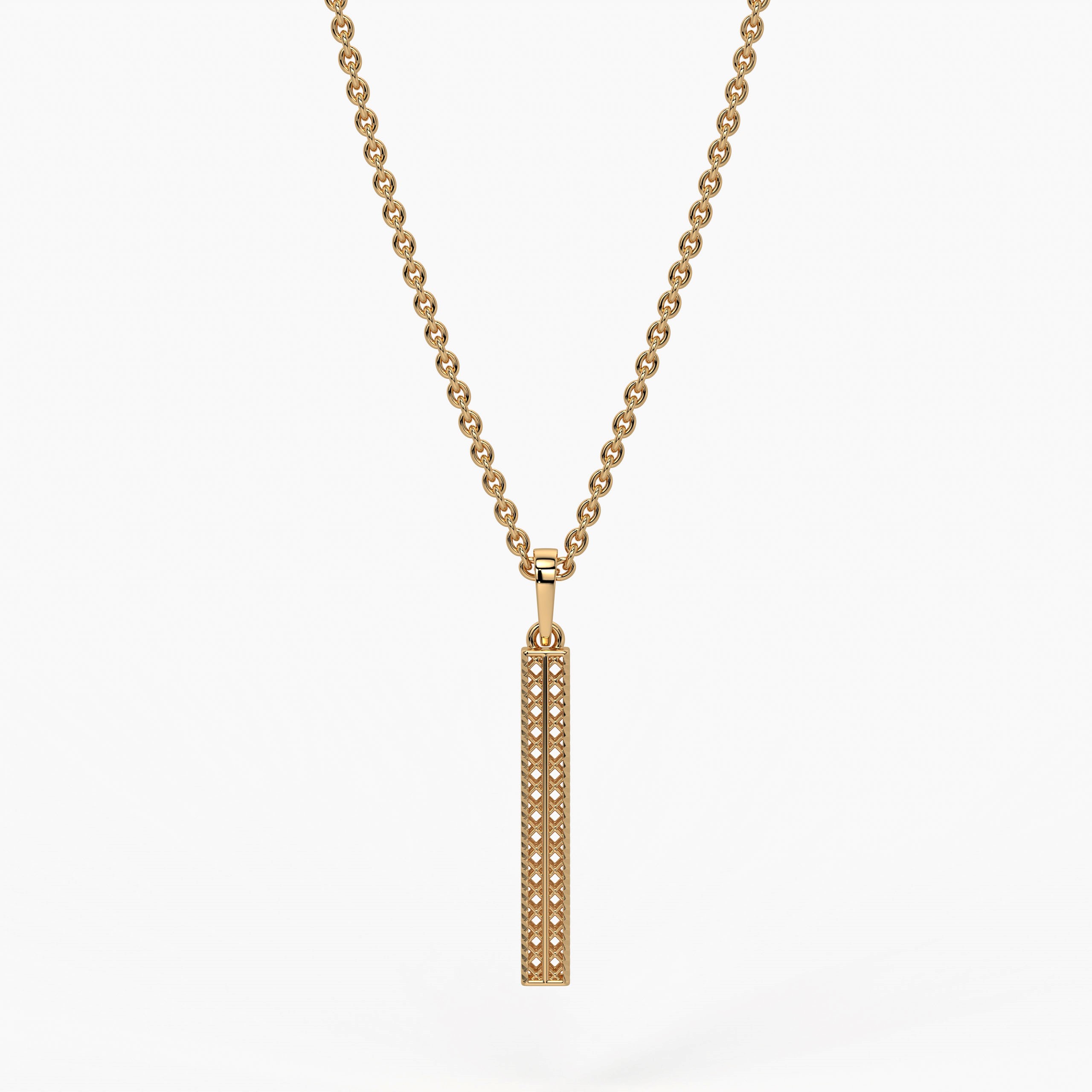 Lattice Bar Pendant